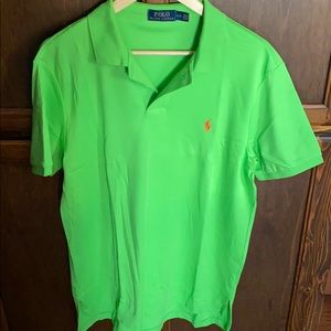 Polo by Ralph Lauren large men’s green polo shirt